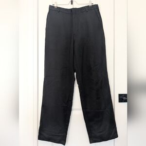 Black Casual Golf Pants
